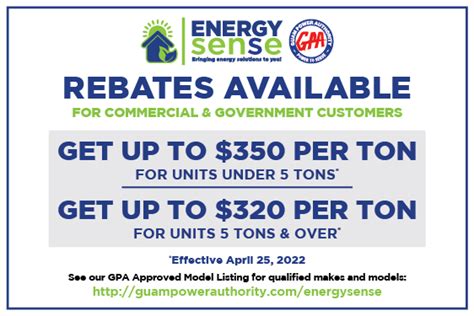 guam power authority rebate program.